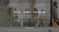 Desktop Screenshot of netsense.es