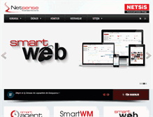 Tablet Screenshot of netsense.com.tr