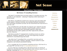 Tablet Screenshot of netsense.info